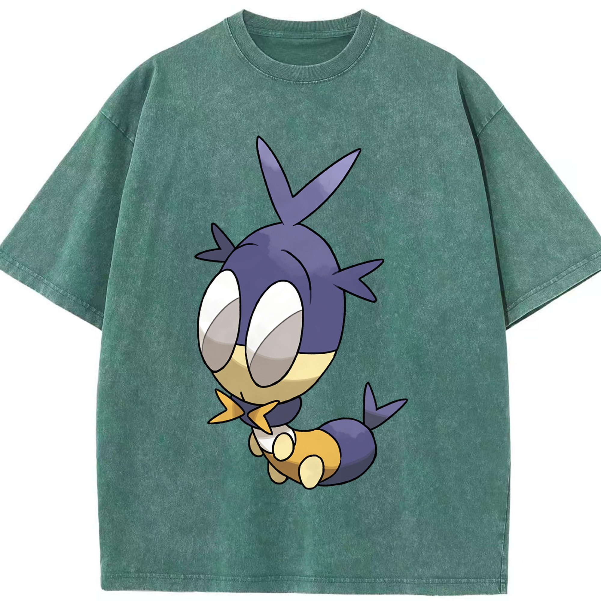 （画像用） ポケットモンスター Pokémon 綿100% ヴィンテージ風 半袖Tシャツ（フロントプリント）